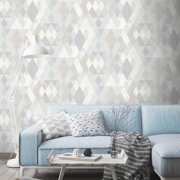 Papel De Parede | Coleção Hexagone | Ref. L59807